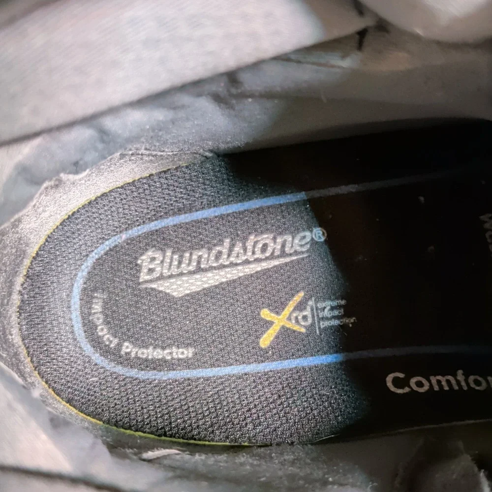 Blundstone Work Series 997 Boots Mens Size 10 Leather Steel Toe Work Bump Toe